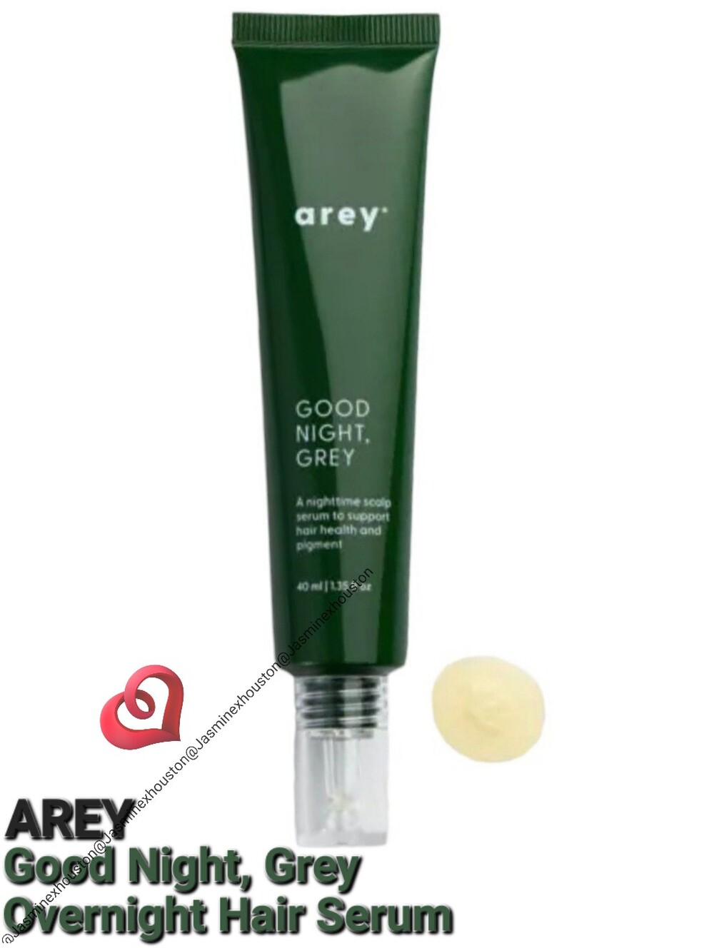 AREY Good Night, Grey Overnight Hair Serum